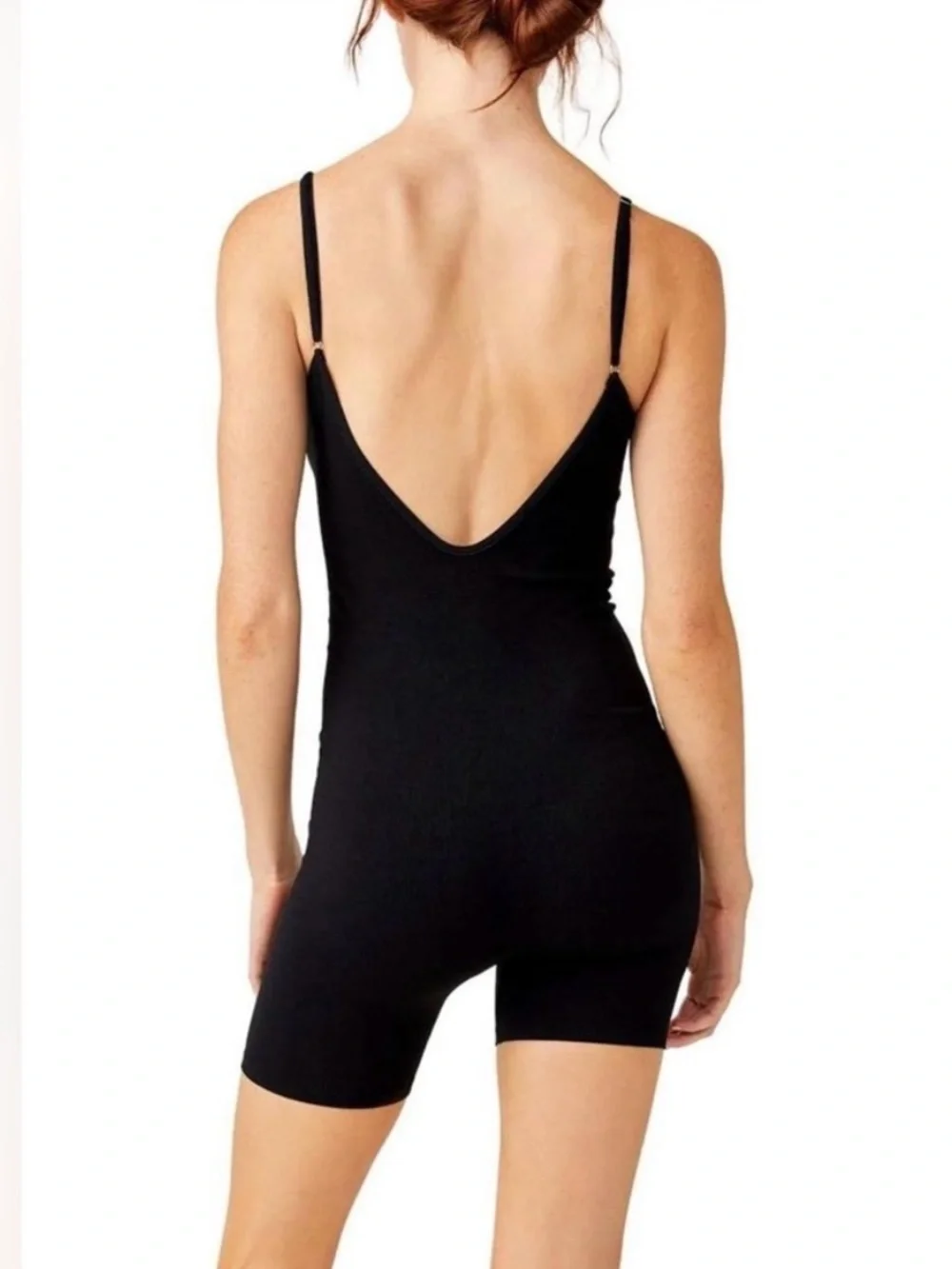 Free People Black Romper